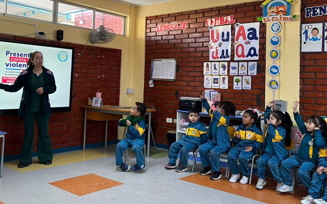 Colegio Chile Norte se suma a la Jornada Nacional contra la violencia