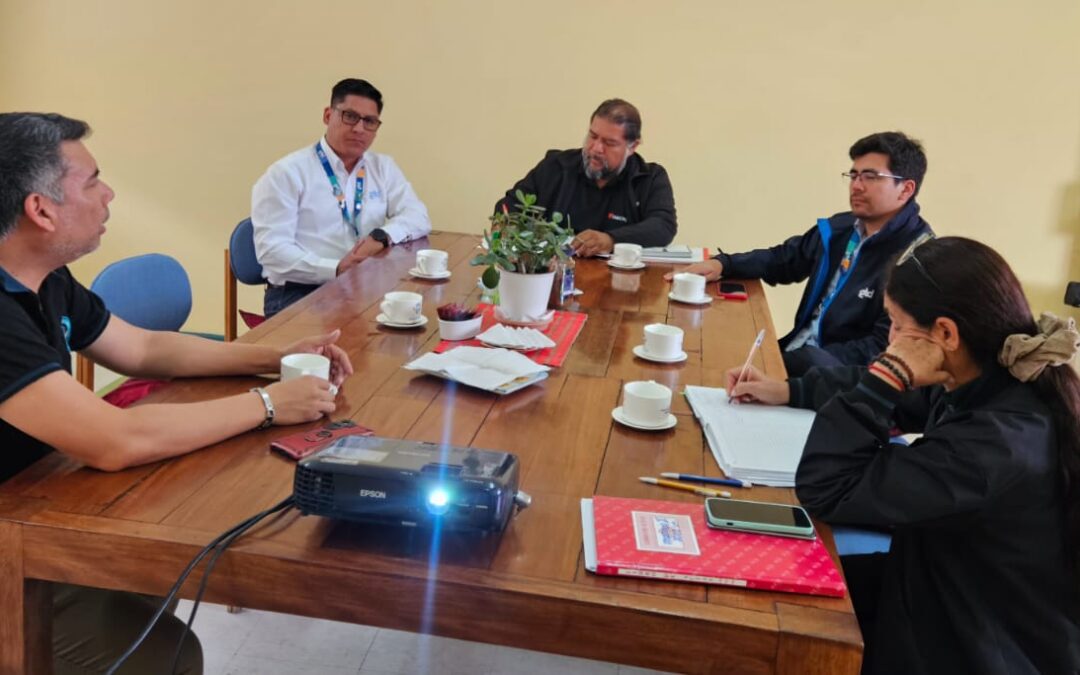 Reunión de Coordinación entre Colegio Chile Norte, INACAP y GTD